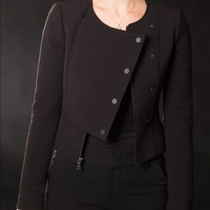 BCBGMaxazria cropped blazer XXS